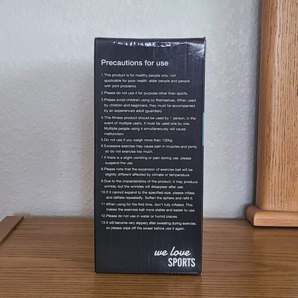 Inflatable Exercise Ball - Picture 11 of 12